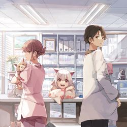 This is a pixiv picture whose title is あやかし動物病院の診察カルテ.