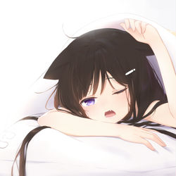This is a pixiv picture whose title is 哦哈哟.