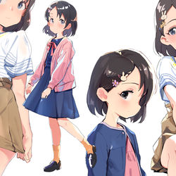 This is a pixiv picture whose title is 佐々木千枝詰め.