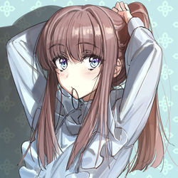 This is a pixiv picture whose title is む～？.