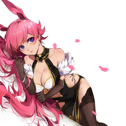 This is a pixiv picture whose title is 八重(  ).