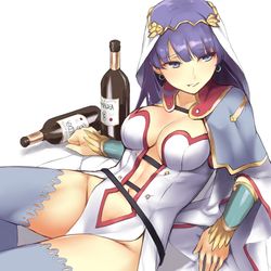 This is a pixiv picture whose title is 酔い.