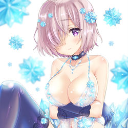 This is a pixiv picture whose title is マシュさん.