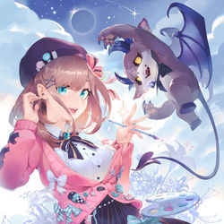 This is a pixiv picture whose title is でびるる.