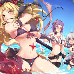 This is a pixiv picture whose title is 水着.
