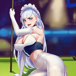 This is a pixiv picture whose title is 一杆进洞.
