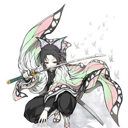 This is a pixiv picture whose title is 蟲柱.