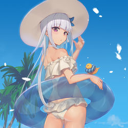This is a pixiv picture whose title is 常夏のリゼ.
