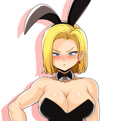 This is a pixiv picture whose title is 人造人間18号.