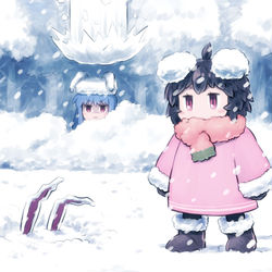 This is a pixiv picture whose title is ☃.