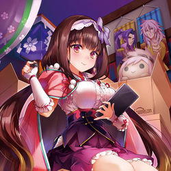 This is a pixiv picture whose title is おっきー＆きよひーのヲタロード！.