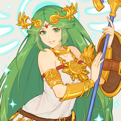 This is a pixiv picture whose title is パルテナ.
