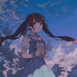 This is a pixiv picture whose title is プロジェクトぴあの下.