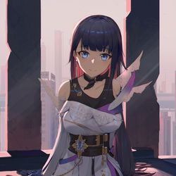 This is a pixiv picture whose title is 后崩坏书 芽衣.