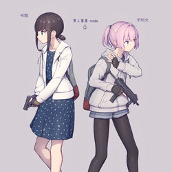This is a pixiv picture whose title is 吹雪　不知火.