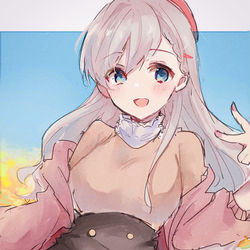 This is a pixiv picture whose title is はーちゃんと春のデート.