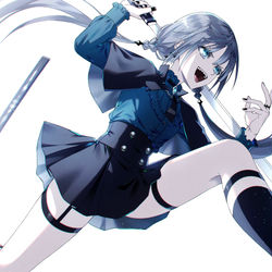 This is a pixiv picture whose title is メガネを外すと人格が....