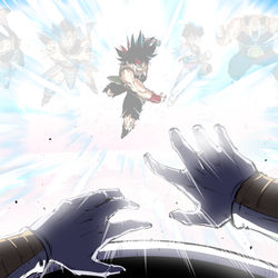 This is a pixiv picture whose title is サイヤ人の底力.