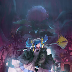 This is a pixiv picture whose title is 謎.