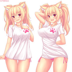 This is a pixiv picture whose title is Tiffy PJ Challenge!!.