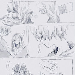 This is a pixiv picture whose title is 天使の略奪.