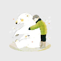 This is a pixiv picture whose title is 【今日の極地】3/18.