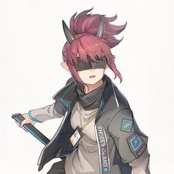 This is a pixiv picture whose title is ヤトウ.