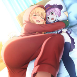 This is a pixiv picture whose title is おねんね京子.