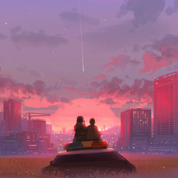 This is a pixiv picture whose title is Afloat Again.