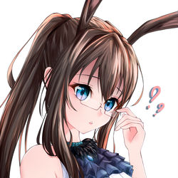 This is a pixiv picture whose title is Megane Amiya.