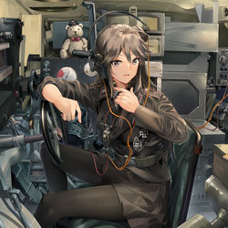 This is a pixiv picture whose title is driver.