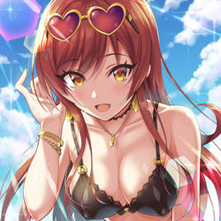 This is a pixiv picture whose title is 大崎甘奈.