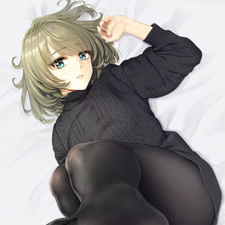 This is a pixiv picture whose title is 楓さんタイツ.