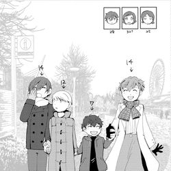 This is a pixiv picture whose title is おさんぽ.