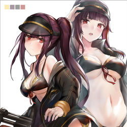 This is a pixiv picture whose title is WA2000.