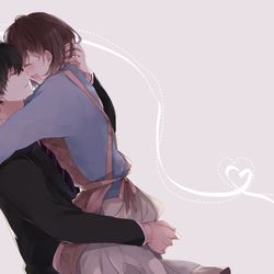 This is a pixiv picture whose title is ただいまとおかえり.
