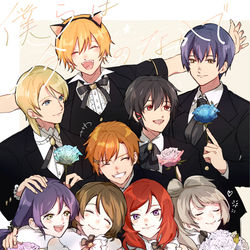 This is a pixiv picture whose title is 『僕らは今のなかで』性転換.