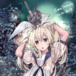 This is a pixiv picture whose title is 島風.
