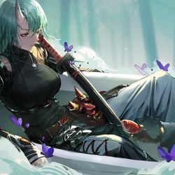 This is a pixiv picture whose title is 星熊 - 狩标猎人.