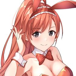 This is a pixiv picture whose title is バニー夏葉.