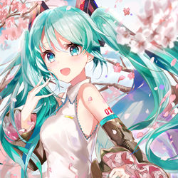 This is a pixiv picture whose title is 春.