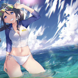 This is a pixiv picture whose title is 果南ちゃん.
