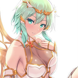 This is a pixiv picture whose title is 天獄シノン.