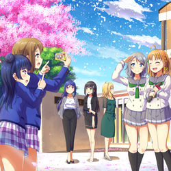 This is a pixiv picture whose title is 浦の星でも.