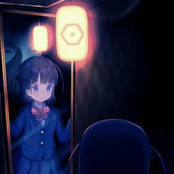 This is a pixiv picture whose title is 階段.