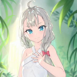 This is a pixiv picture whose title is （´꒳`）.