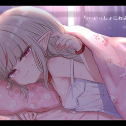 This is a pixiv picture whose title is tsumeawase.
