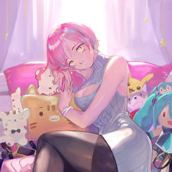 This is a pixiv picture whose title is girl.
