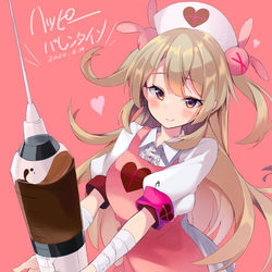 This is a pixiv picture whose title is 今年のバレンタインイラスト.