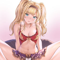 This is a pixiv picture whose title is グラブルなまあし部　ゼタ.